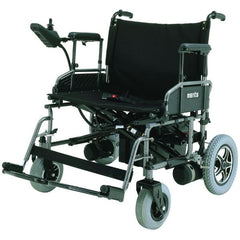 Merits Health P183 Travel-Ease Folding Electric Wheelchair 700 lbs Front View