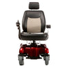Image of Merits Health P301 Gemini Rear Wheel Drive Electric Wheelchair Front View