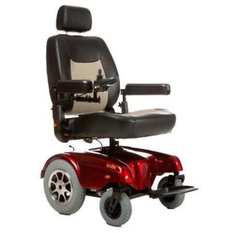 Merits Health P301 Gemini Rear Wheel Drive Electric Wheelchair Right View