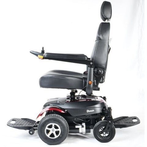 Merits Health P312 Dualer Power Chair Right Side View Turned Around