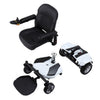 Image of Merits Health P321 EZ-GO Electric Wheelchair Adjustable Footplate and Padded Seat