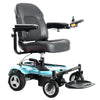 Image of Merits Health P321 EZ-GO / EZ-GO Deluxe Compact Electric Wheelchair Turquoise Right View