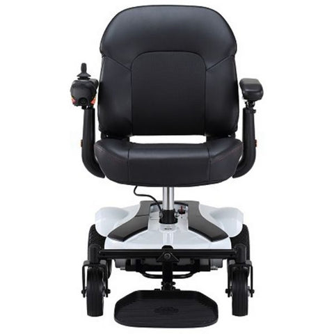 Merits Health P321 EZ-GO Electric Wheelchair White Front View