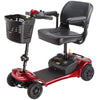 Image of Merits Health Roadster S741A Mobility Scooter Red Color