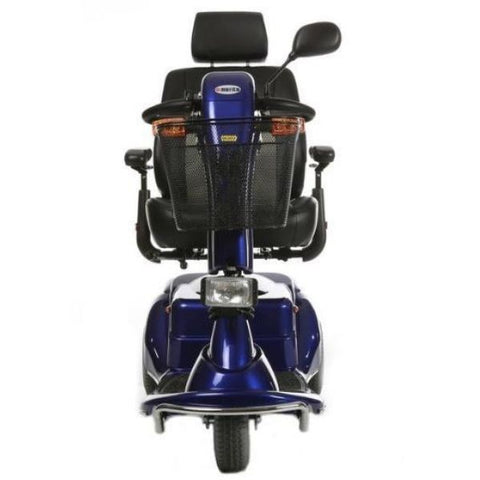 Merits Health S131 Pioneer 3 Travel 3 Wheel Scooter Blue Front View