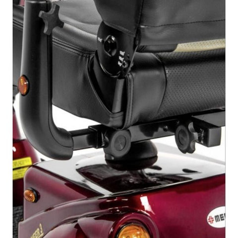 Merits Health S131 Pioneer 3 Travel 3 Wheel Scooter Bottom Seat View