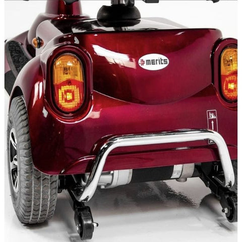 Merits Health S131 Pioneer 3 Travel 3 Wheel Scooter Rear View