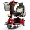Image of Merits Health S131 Pioneer 3 Travel 3 Wheel Scooter Red Front View