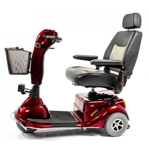 Merits Health S131 Pioneer 3 Travel 3 Wheel Scooter Side View