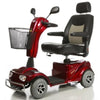 Image of Merits Health S141 Pioneer 4 Wheel Scooter Red Left View
