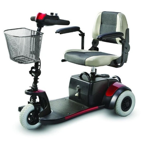 Merits Health S539 Mini-Coupe 3 Wheel Travel Scooter Left View