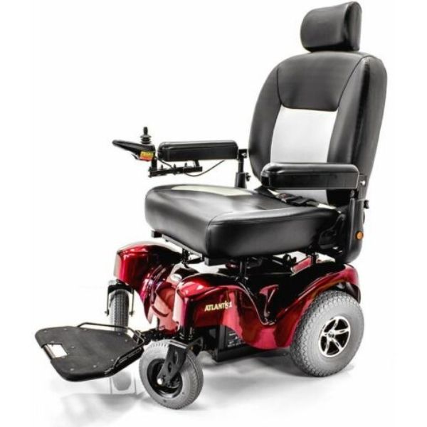 Merits Atlantis Heavy-Duty electric wheelchair review features specifications