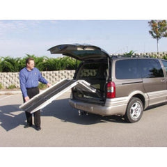 PVI Folding Rear Door Ramp Easily Operated by One Person View