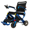 Image of Pathway Mobility Geo-Cruiser LX Power Wheelchair Blue Left View
