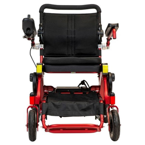 Pathway Mobility Geo-Cruiser LX Power Wheelchair Red Front View
