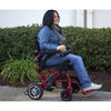 Image of Pathway Mobility Geo-Cruiser LX Power Wheelchair Right Side with Passenger View