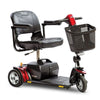 Image of Pride Go-Go Elite Traveller Plus 3 Wheel Scooter SC53 Red Right View