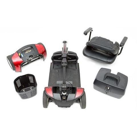 Pride Go-Go Elite Traveller Plus 4 Wheel Scooter SC54 Disassemble View