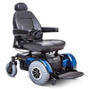 Image of Pride Jazzy 1450 Heavy Duty Power Chair Blue Right View
