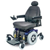 Image of Pride Jazzy 614 HD Power Chair Blue Front View