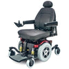 Image of Pride Jazzy 614 HD Power Chair Red Left View