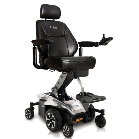 Pride Jazzy Air 2 Power Chair Silver Right View