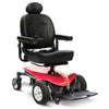 Image of Pride Jazzy Elite ES Power Chair Red Front View