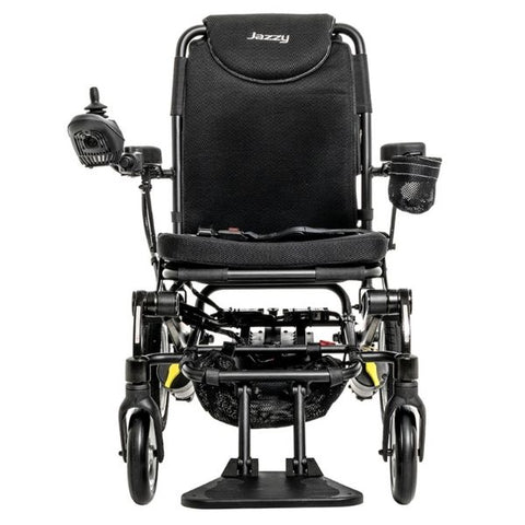 Pride Jazzy Passport Folding Power Chair Front View
