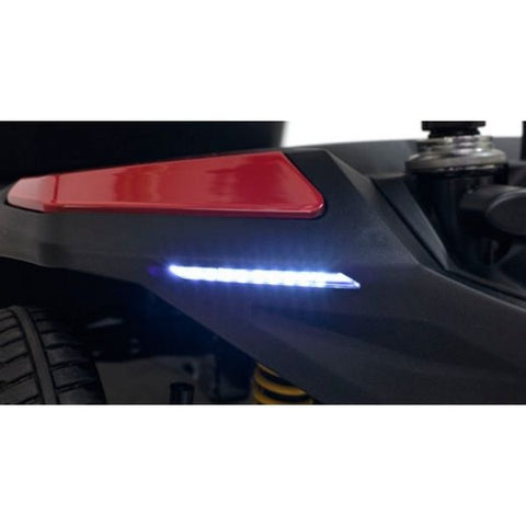 Pride Jazzy Zero Turn 4-Wheel Scooter LED Lights View