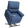 Image of Pride Mobility Essential Collection 3-Position Lift Chair LC-105 Sky Micro-Suede Standing View