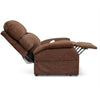 Image of Pride Mobility Essential Collection 3-Position Lift Chair Walnut Cloud 9 Side View