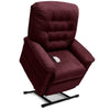 Image of Pride Mobility Heritage Collection 3-Position Lift Chair LC-358 Black Cherry Cloud 9 Standing View