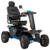 Image of Pride Baja Wrangler 2 Heavy Duty Scooter True Blue Color View