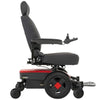 Image of Pride Jazzy EVO 613 Power Wheelchair Red Side View