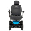 Image of Pride Jazzy EVO 613 Power Wheelchair Robins Egg Blue Front View