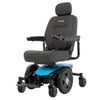 Image of Pride Jazzy EVO 613 Power Wheelchair Robins Egg Blue Left View