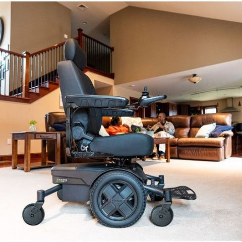 Pride Jazzy EVO 613 Power Wheelchair Side View