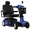 Image of Pride Maxima Heavy Duty 4-Wheel Scooter Blue Right View