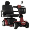 Image of Pride Maxima Heavy Duty 4 Wheel Scooter Red Right View