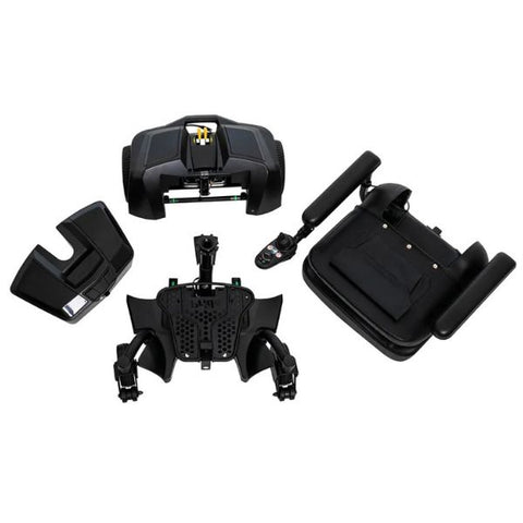 Pride Mobility Go-Chair MED Portable Power Chair Disassembled View 
