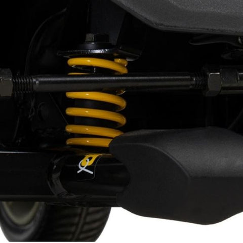 Pride Mobility Go-Go Endurance Li Travel Mobility Scooter Suspension View