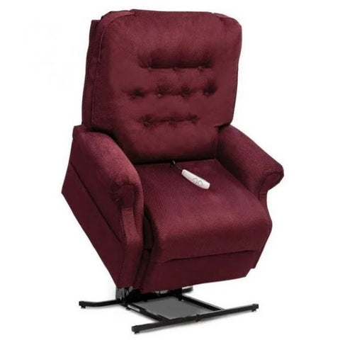 Pride Mobility Heritage Collection Heavy Duty 3-Position Lift Chair LC-358 XL & XXL Back Cherry View