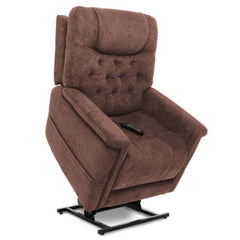 Pride Mobility Viva Lift Legacy Infinite-Position Lift Chair PLR-958 Saville Brown Standing View