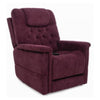 Image of Pride Mobility Viva Lift Legacy Infinite-Position Lift Chair PLR-958 Saville Wine Seat View