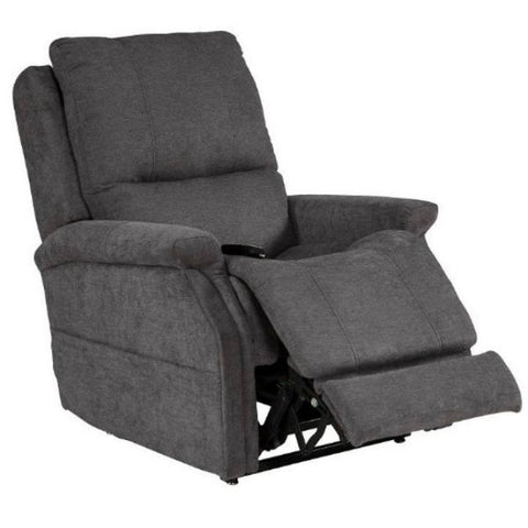 Pride Mobility Viva Lift Metro Infinite-Position Lift Chair PLR-925M Saville Grey Leg Rest View