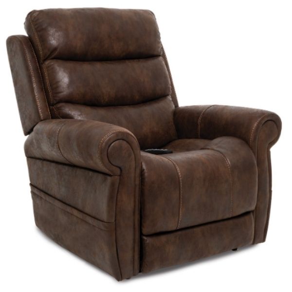 Pride Mobility Viva Lift Tranquil Infinite-Position Lift Chair PLR-935 Astro Brown Seat View