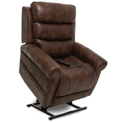 Pride Mobility Viva Lift Tranquil Infinite-Position Lift Chair PLR-935 Astro Brown Standing View