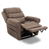 Image of Pride Mobility Viva Lift Tranquil Infinite-Position Lift Chair PLR-935 Astro Mushroom Footrest Extension View