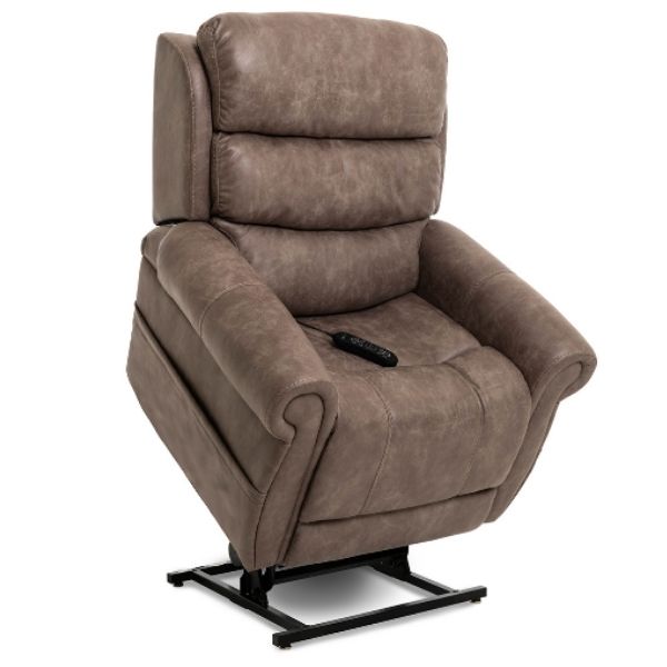 Pride Mobility Viva Lift Tranquil Infinite-Position Lift Chair PLR-935 Astro Mushroom Standing View
