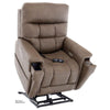 Image of Pride Mobility Viva Lift Ultra Infinite-Position Lift Chair PLR-4955 Capriccio Cappucino Color Lifted View 